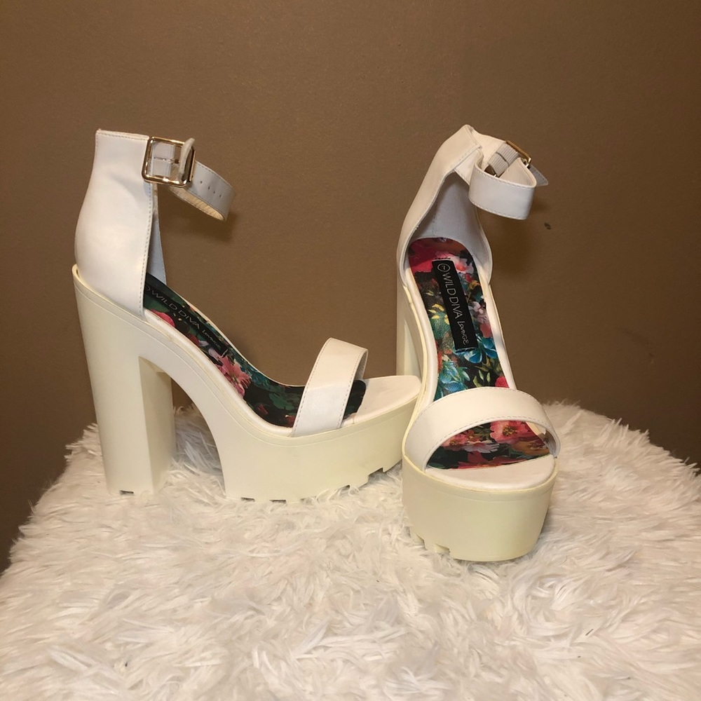 Chunky heeled sandals
